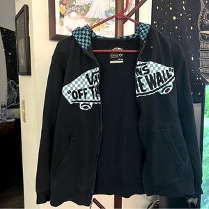 Vans off the wall zip up hoodie